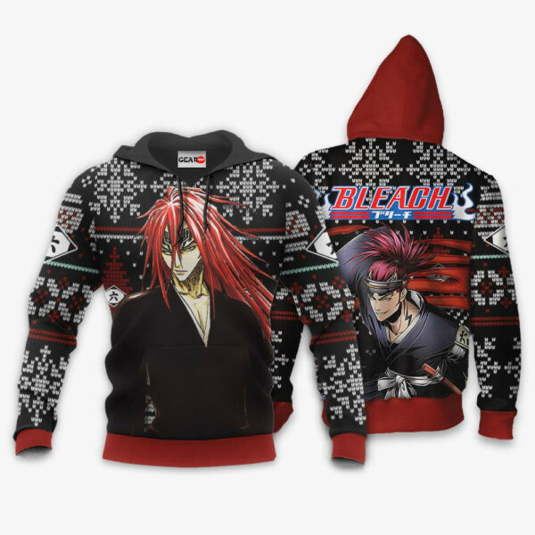 Renji Abarai Ugly Christmas Sweater Custom Anime BL XS12 3