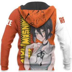 Reze Hoodie Custom Chainsaw Man Anime Merch Clothes 10