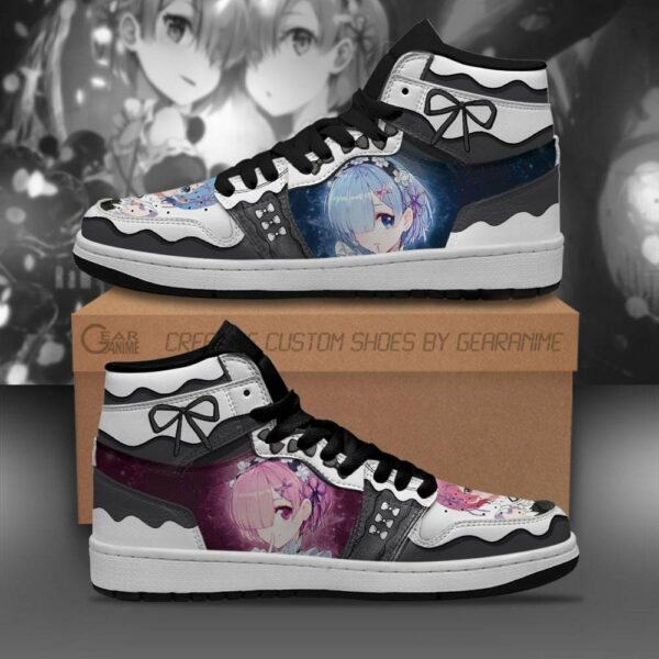 Re:Zero Rem Ram Shoes Custom Anime Sneakers 2