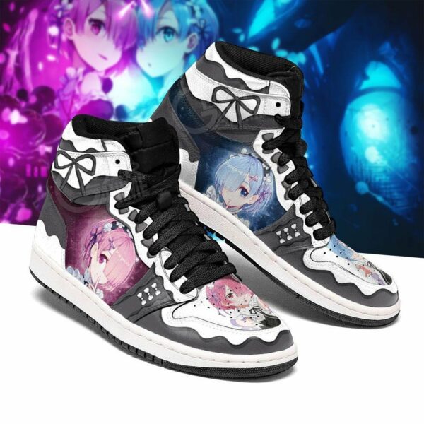 Re:Zero Rem Ram Shoes Custom Anime Sneakers 1