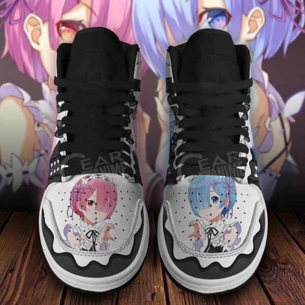 Re:Zero Rem Ram Shoes Custom Anime Sneakers 4