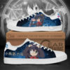 Byakuya Kuchiki Skate Shoes Custom Anime Bleach Shoes 9