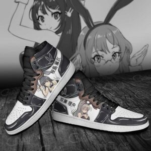 Rio Futaba and Sakurajima Mai Shoes Custom Bunny Girls Anime Sneakers 7