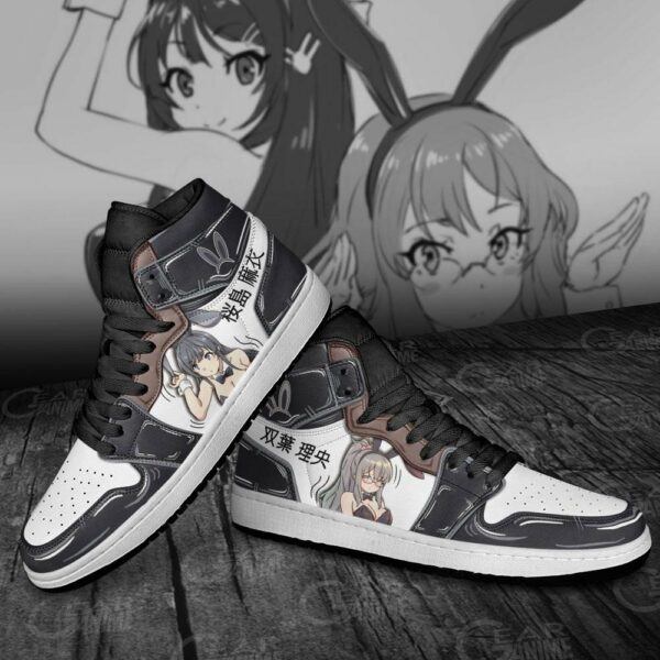 Rio Futaba and Sakurajima Mai Shoes Custom Bunny Girls Anime Sneakers 4