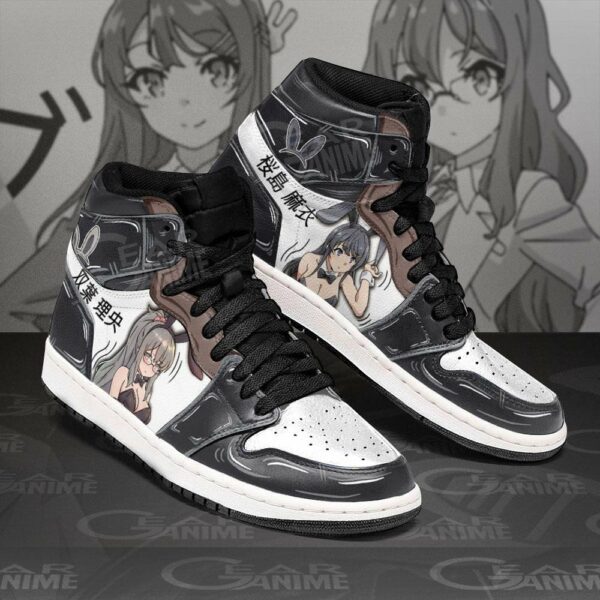 Rio Futaba and Sakurajima Mai Shoes Custom Bunny Girls Anime Sneakers 2