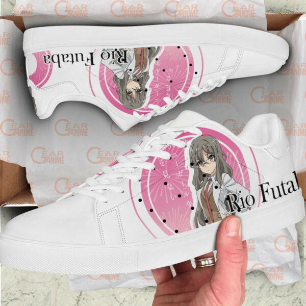 Rio Futaba Skate Shoes Custom Anime Bunny Girl Senpai Shoes 2