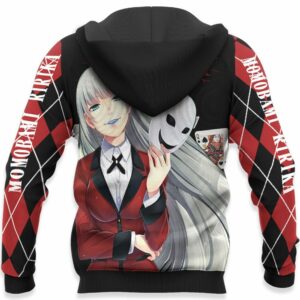 Ririka Momobami Hoodie Shirt Kakegurui Anime Zip Jacket 10