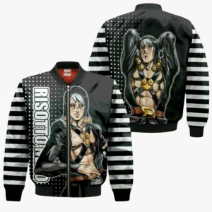 Risotto Nero Hoodie Custom Anime JJBAs Merch Clothes 9