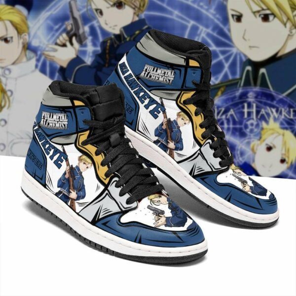 Riza Hawkeye Fullmetal Alchemist Shoes Anime Custom Sneakers 2