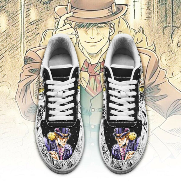 Robert Speedwagon Shoes Manga Style JoJo’s Anime Sneakers Fan Gift PT06 2