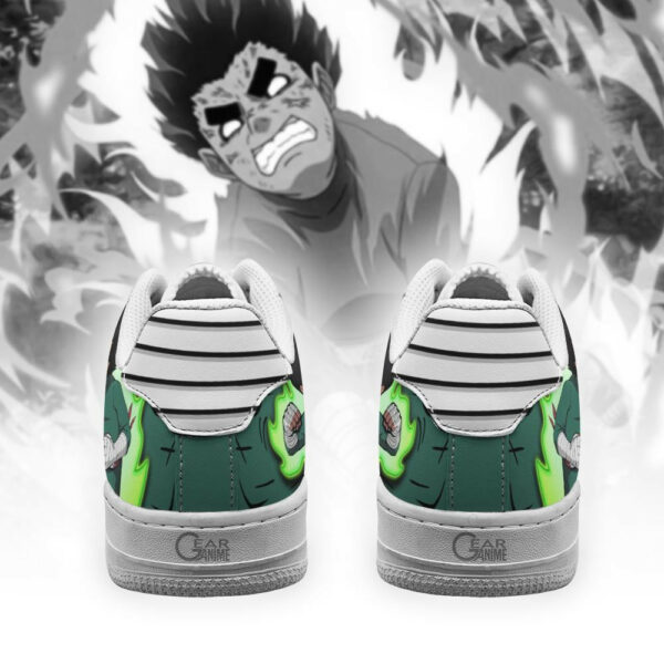 Rock Lee Air Shoes Taijutsu Custom Anime Sneakers 3