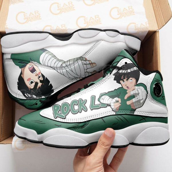 Rock Lee Shoes Custom Anime Sneakers 4