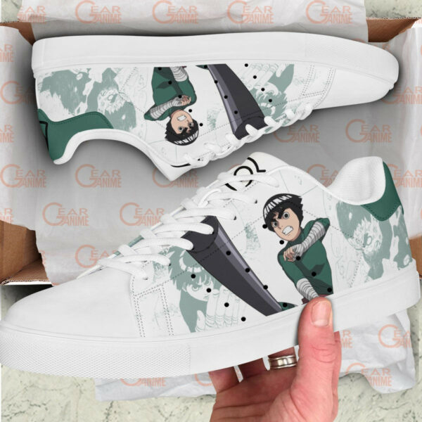 Rock Lee Skate Shoes Custom Naruto Anime Sneakers 2