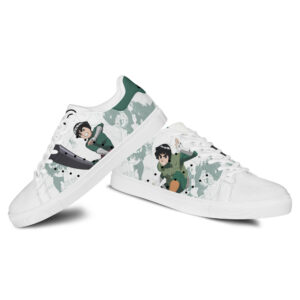 Rock Lee Skate Shoes Custom Naruto Anime Sneakers 6