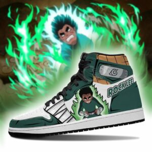 Rock Lee Sneakers Power Costume Boots Anime Shoes 6