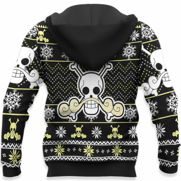 Roger Pirates Ugly Christmas Sweater Custom Anime One Piece XS12 4