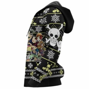 Roger Pirates Ugly Christmas Sweater Custom Anime One Piece XS12 9