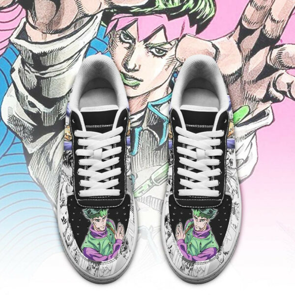 Rohan Kishibe Shoes Manga Style JoJo Anime Sneakers Fan Gift PT06 2