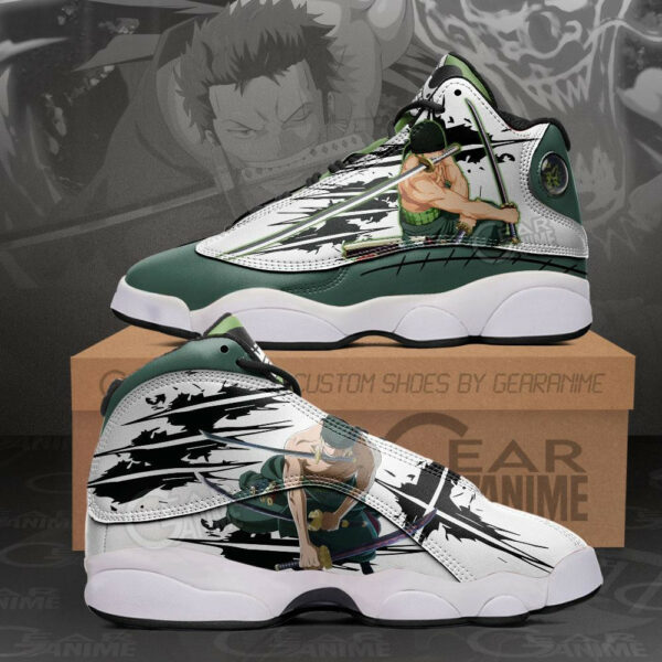 Roronoa Zoro Shoes Custom Anime One Piece Sneakers 2