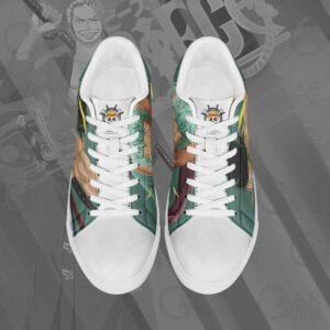 Roronoa Zoro Skate Shoes One Piece Custom Anime Sneakers 7
