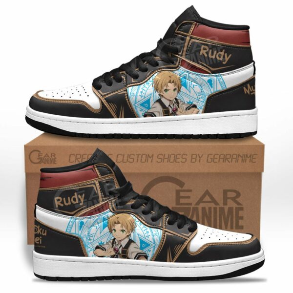 Rudeus Greyrat Shoes Custom Mushoku Tensei Anime Sneakers 1