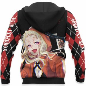Runa Yomozuki Hoodie Shirt Kakegurui Anime Zip Jacket 10