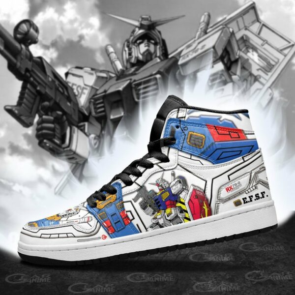 RX-78-2 Gundam Shoes Custom Gundam Anime Sneakers 4