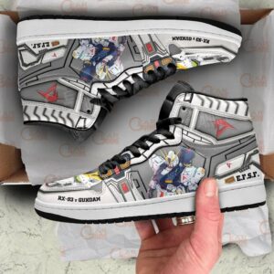 RX-93 v Gundam Shoes Custom Gundam Anime Sneakers 6