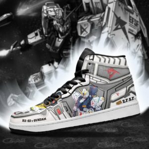 RX-93 v Gundam Shoes Custom Gundam Anime Sneakers 7