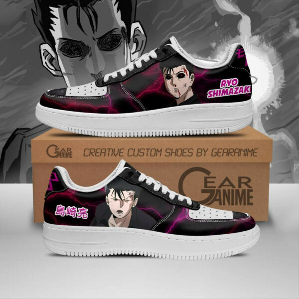 Ryo Shimazaki Sneakers Mob Pyscho 100 Anime Shoes PT11 1