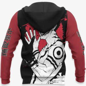 Ryomen Sukuna Hoodie Custom Jujutsu Kaisen Anime Merch Clothes Monochrome 10