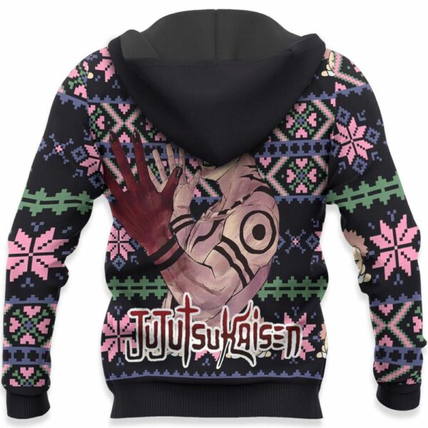 Ryomen Sukuna Ugly Christmas Sweater Custom Anime Jujutsu Kaisen XS12 4