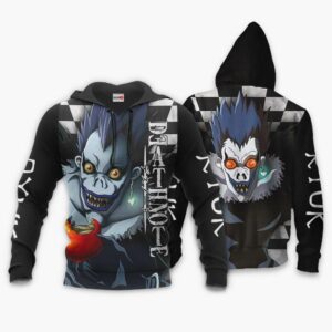 Ryuk Hoodie Custom Anime Merch 8