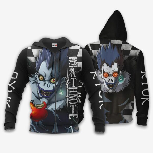 Ryuk Hoodie Custom Anime Merch 1