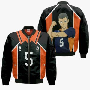 Ryunosuke Tanaka Karasuno Hoodie Shirts Haikyuu Anime 11