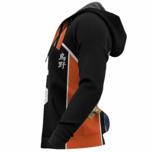 Ryunosuke Tanaka Karasuno Hoodie Shirts Haikyuu Anime 13