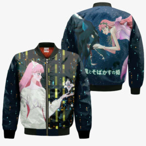 Ryuu to Sobakasu no Hime Naitou Suzu Belle Hoodie Custom Anime Merch Clothes 9