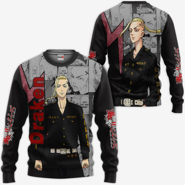 Ryuuguuji Ken Draken Hoodie Custom Anime Tokyo Revengers Merch Clothes 2