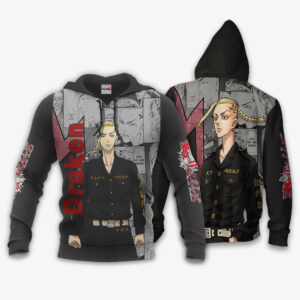 Ryuuguuji Ken Draken Hoodie Custom Anime Tokyo Revengers Merch Clothes 8