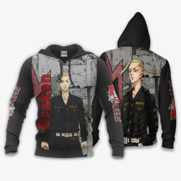 Ryuuguuji Ken Draken Hoodie Custom Anime Tokyo Revengers Merch Clothes 3