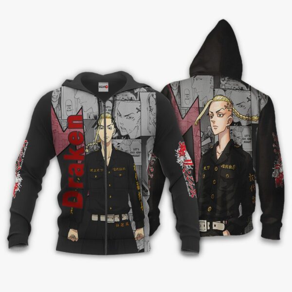 Ryuuguuji Ken Draken Hoodie Custom Anime Tokyo Revengers Merch Clothes 1