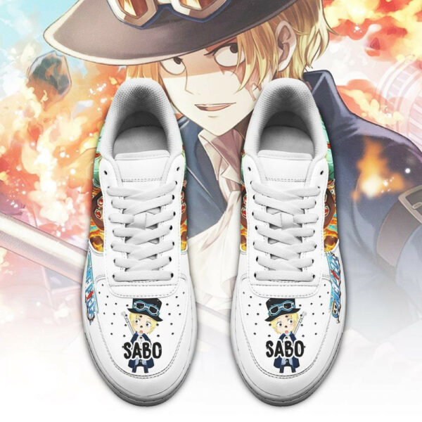 Sabo Air Shoes Custom Anime One Piece Sneakers 2