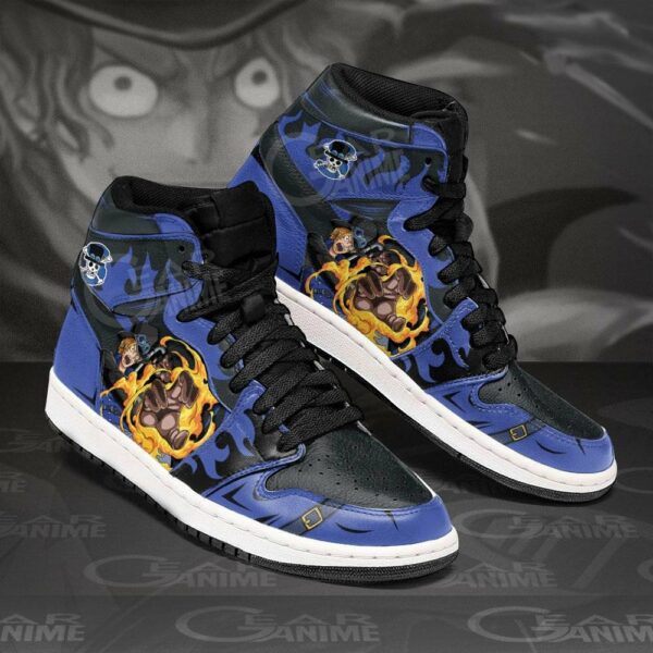 Sabo Dragon Claw Shoes Custom Anime One Piece Sneakers 2