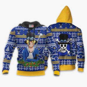 Sabo Ugly Christmas Sweater Custom One Piece Anime XS12 7