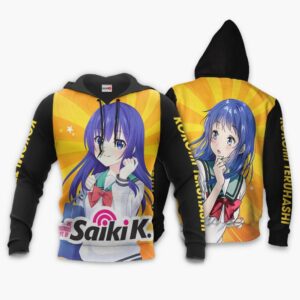 Saiki K Kokomi Teruhashi Hoodie Saiki K Anime Merch Clothes 8