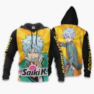 Saiki K Shun Kaidou Hoodie Saiki K Anime Merch Clothes 8