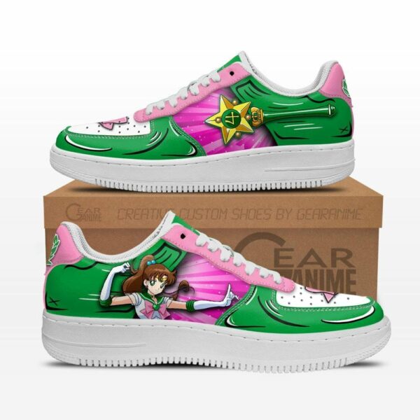 Sailor Jupiter Air Shoes Custom Sailor Anime Sneakers 1