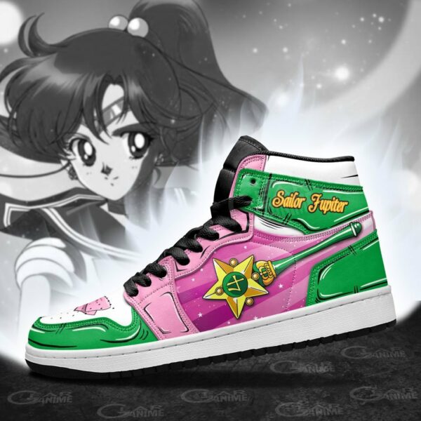 Sailor Jupiter Shoes Custom Anime Sailor Sneakers 4