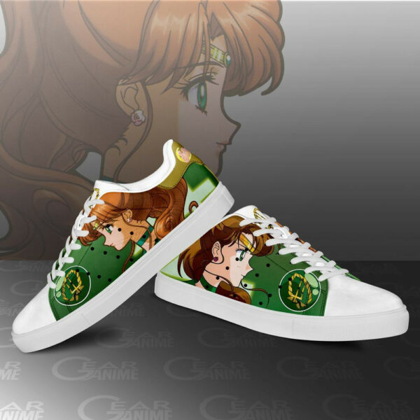 Sailor Jupiter Skate Shoes Sailor Anime Custom Sneakers SK10 3