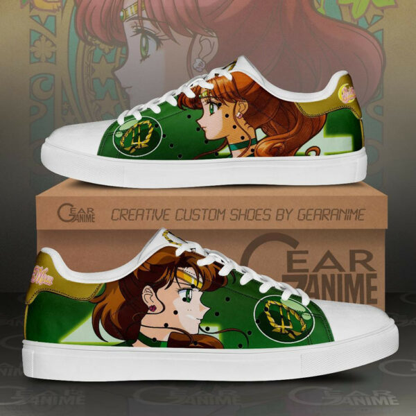 Sailor Jupiter Skate Shoes Sailor Anime Custom Sneakers SK10 1